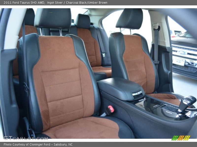Ingot Silver / Charcoal Black/Umber Brown 2011 Ford Taurus SHO AWD