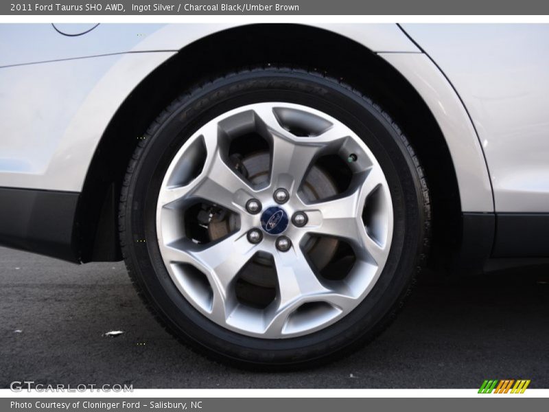 Ingot Silver / Charcoal Black/Umber Brown 2011 Ford Taurus SHO AWD