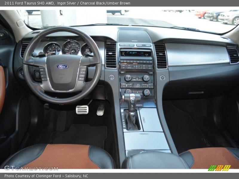Ingot Silver / Charcoal Black/Umber Brown 2011 Ford Taurus SHO AWD