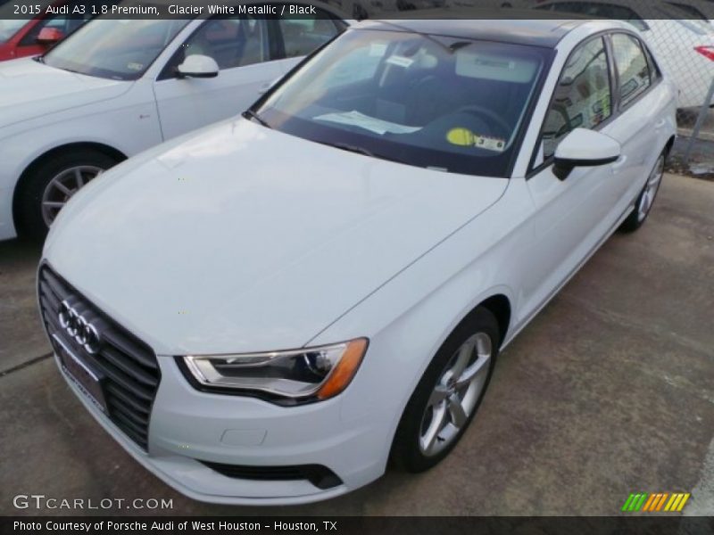 Glacier White Metallic / Black 2015 Audi A3 1.8 Premium