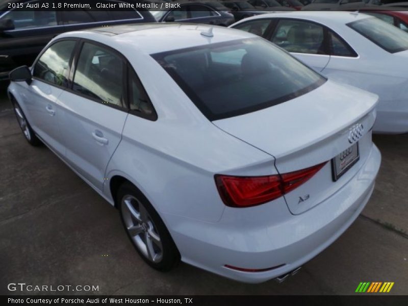 Glacier White Metallic / Black 2015 Audi A3 1.8 Premium