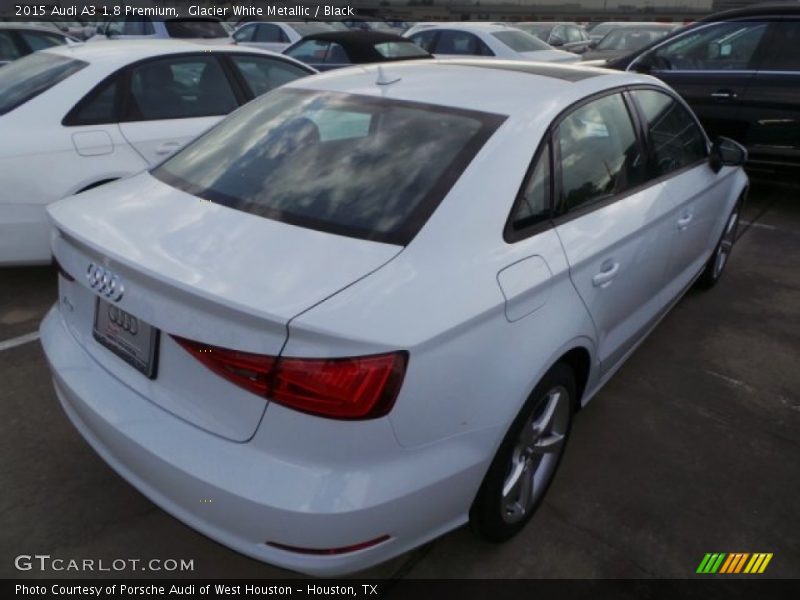 Glacier White Metallic / Black 2015 Audi A3 1.8 Premium