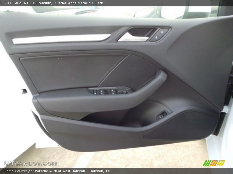 Glacier White Metallic / Black 2015 Audi A3 1.8 Premium