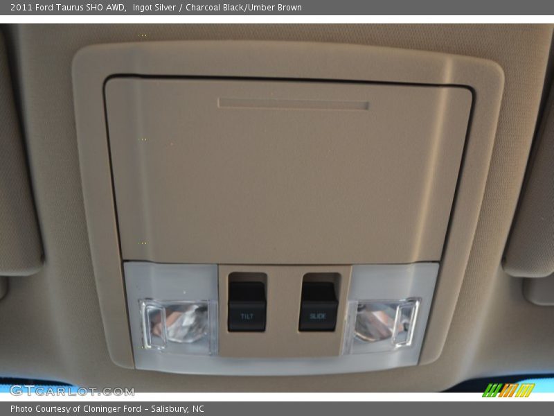 Ingot Silver / Charcoal Black/Umber Brown 2011 Ford Taurus SHO AWD