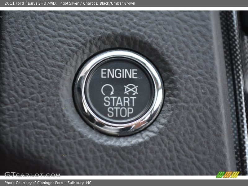 Ingot Silver / Charcoal Black/Umber Brown 2011 Ford Taurus SHO AWD