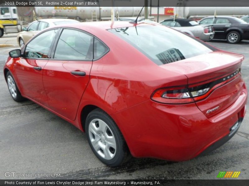 Redline 2-Coat Pearl / Black 2013 Dodge Dart SE