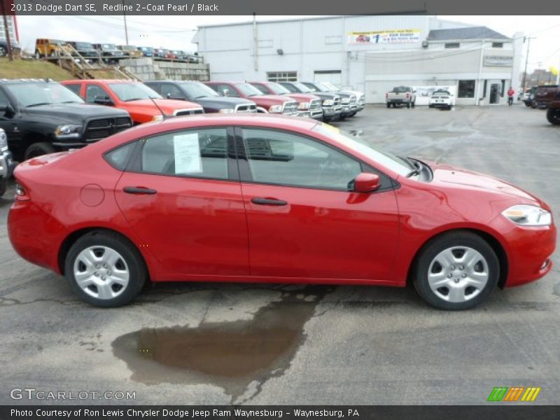 Redline 2-Coat Pearl / Black 2013 Dodge Dart SE