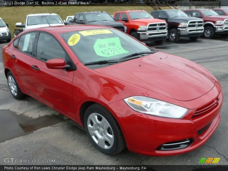 Redline 2-Coat Pearl / Black 2013 Dodge Dart SE