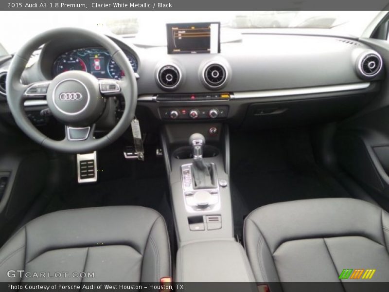 Glacier White Metallic / Black 2015 Audi A3 1.8 Premium