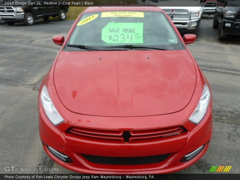 Redline 2-Coat Pearl / Black 2013 Dodge Dart SE