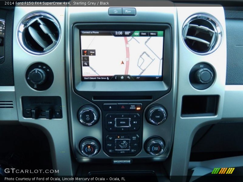 Navigation of 2014 F150 FX4 SuperCrew 4x4