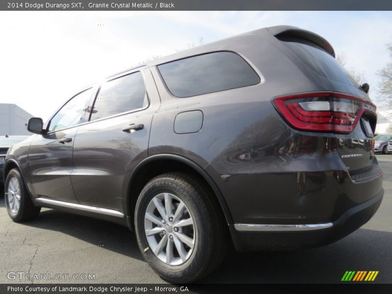 Granite Crystal Metallic / Black 2014 Dodge Durango SXT