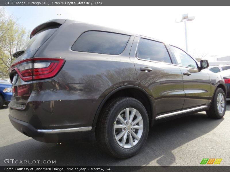 Granite Crystal Metallic / Black 2014 Dodge Durango SXT