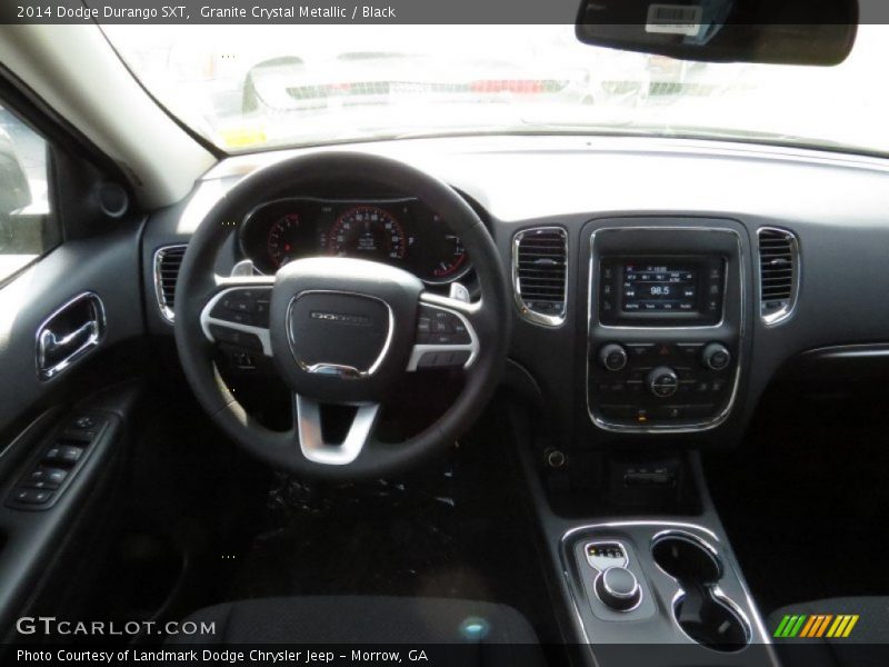 Granite Crystal Metallic / Black 2014 Dodge Durango SXT