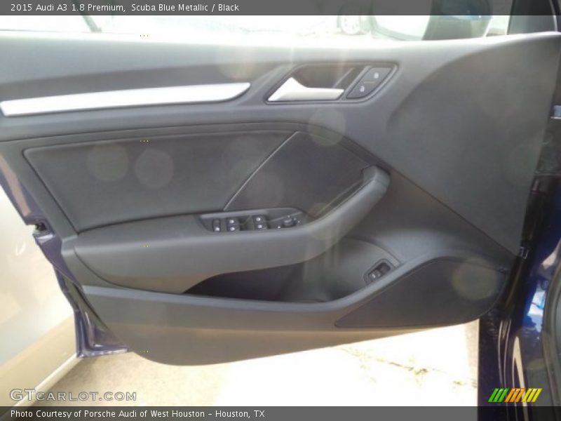 Scuba Blue Metallic / Black 2015 Audi A3 1.8 Premium