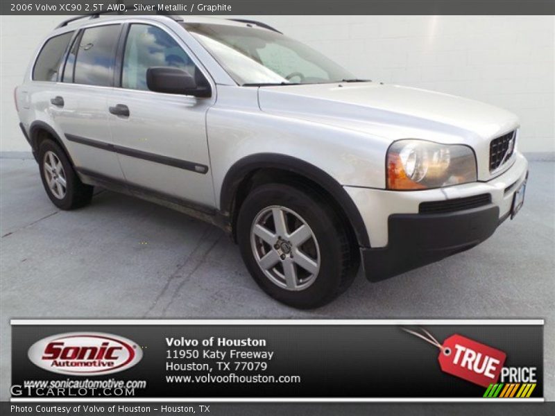 Silver Metallic / Graphite 2006 Volvo XC90 2.5T AWD
