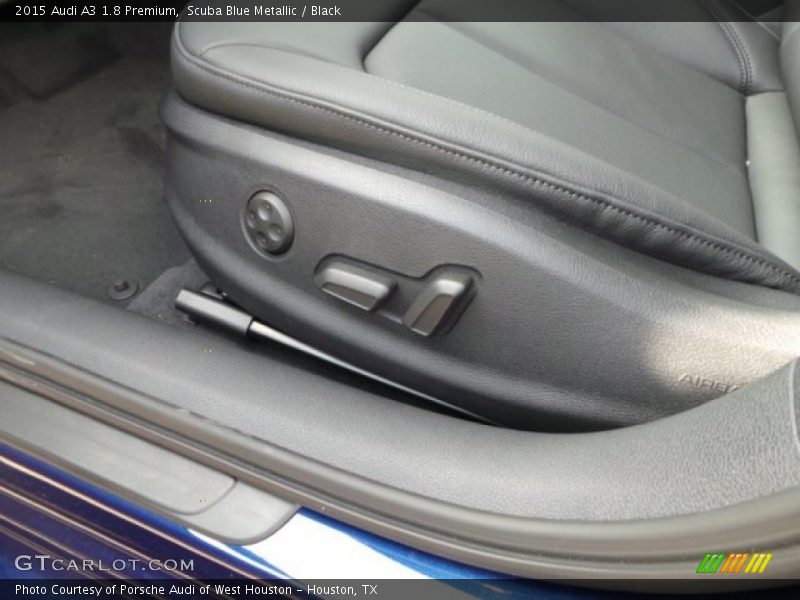 Scuba Blue Metallic / Black 2015 Audi A3 1.8 Premium