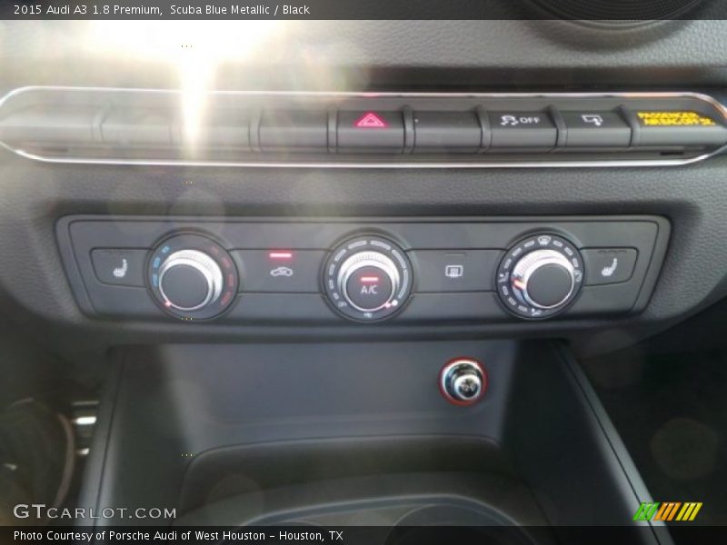 Scuba Blue Metallic / Black 2015 Audi A3 1.8 Premium