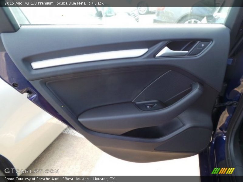 Scuba Blue Metallic / Black 2015 Audi A3 1.8 Premium