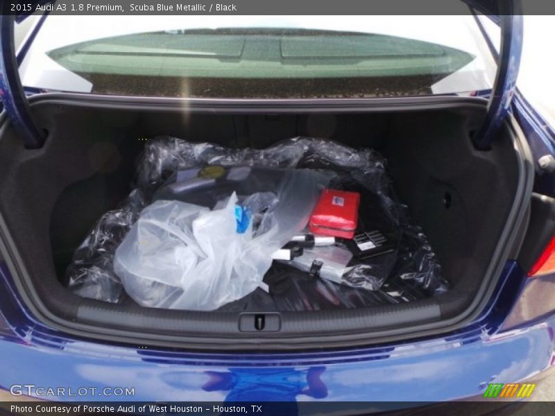 Scuba Blue Metallic / Black 2015 Audi A3 1.8 Premium