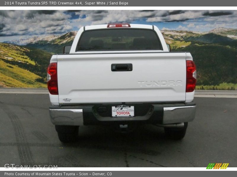 Super White / Sand Beige 2014 Toyota Tundra SR5 TRD Crewmax 4x4