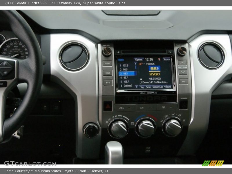 Super White / Sand Beige 2014 Toyota Tundra SR5 TRD Crewmax 4x4