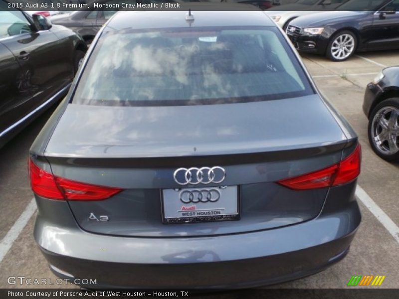 Monsoon Gray Metallic / Black 2015 Audi A3 1.8 Premium