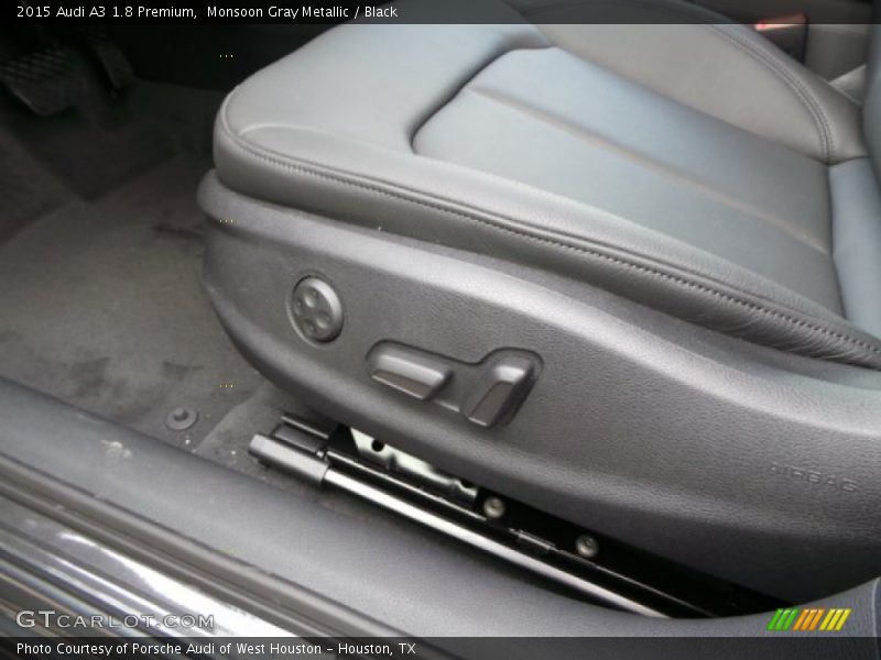 Monsoon Gray Metallic / Black 2015 Audi A3 1.8 Premium