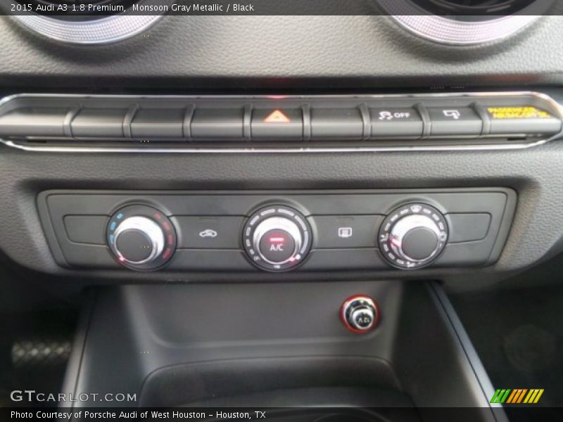 Monsoon Gray Metallic / Black 2015 Audi A3 1.8 Premium