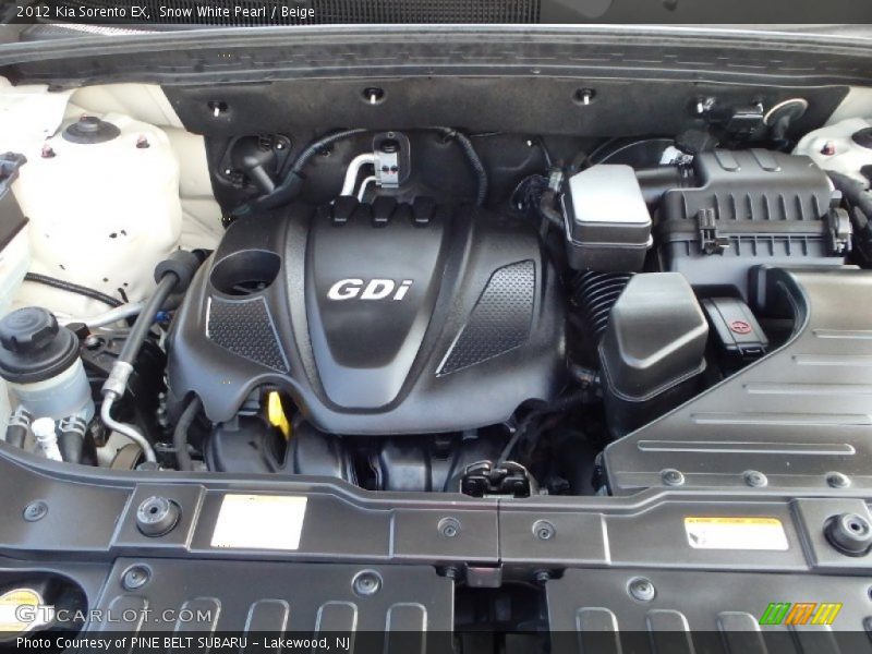 Snow White Pearl / Beige 2012 Kia Sorento EX