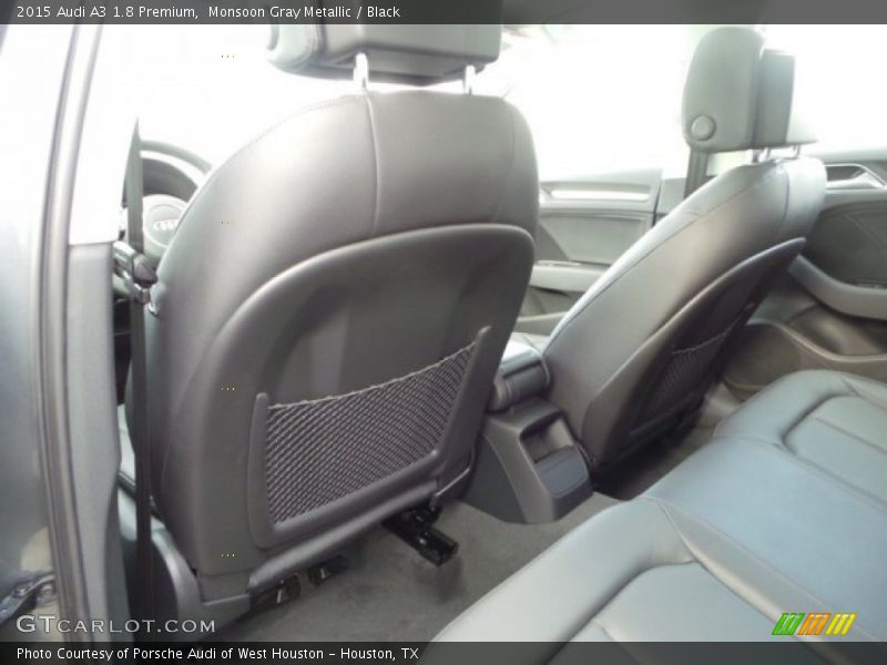 Monsoon Gray Metallic / Black 2015 Audi A3 1.8 Premium