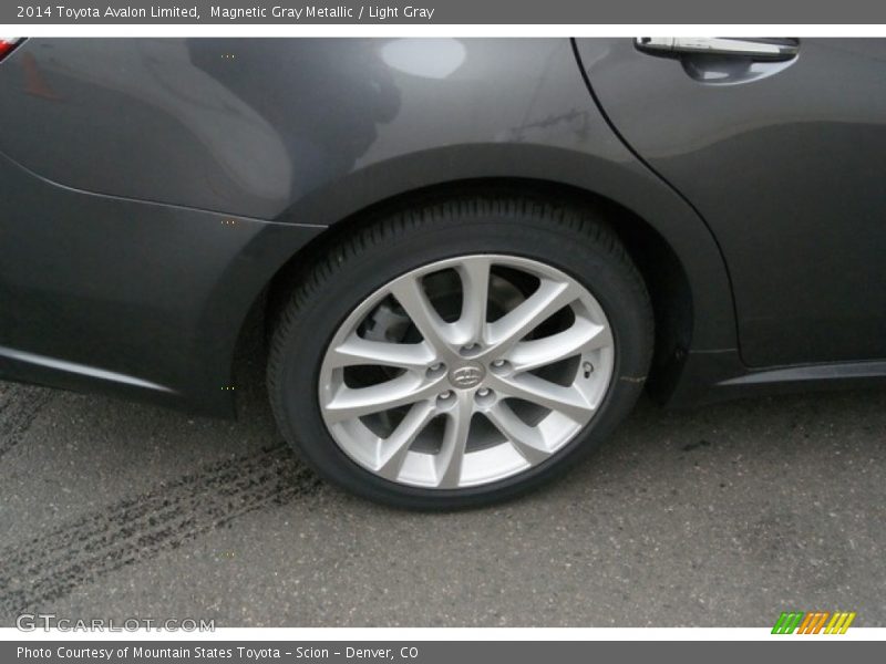 Magnetic Gray Metallic / Light Gray 2014 Toyota Avalon Limited