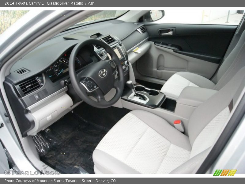 Classic Silver Metallic / Ash 2014 Toyota Camry L