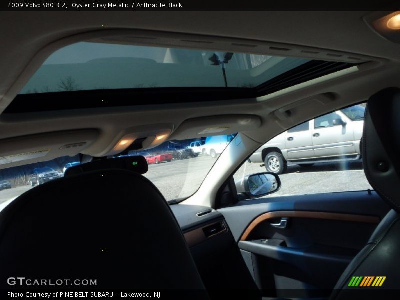 Oyster Gray Metallic / Anthracite Black 2009 Volvo S80 3.2