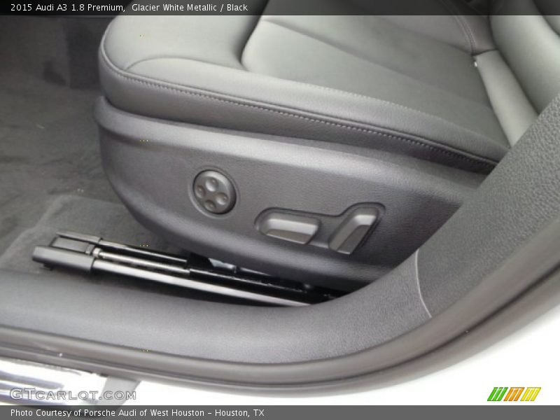 Glacier White Metallic / Black 2015 Audi A3 1.8 Premium