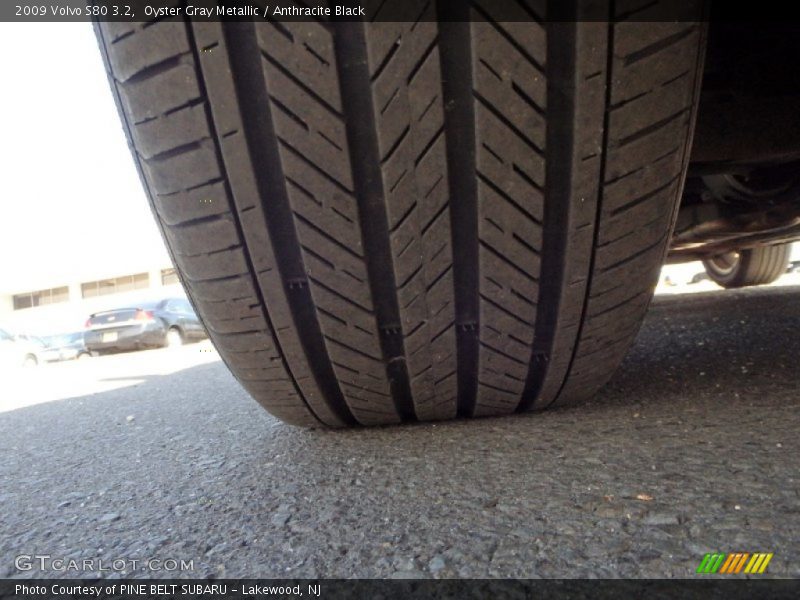 Oyster Gray Metallic / Anthracite Black 2009 Volvo S80 3.2