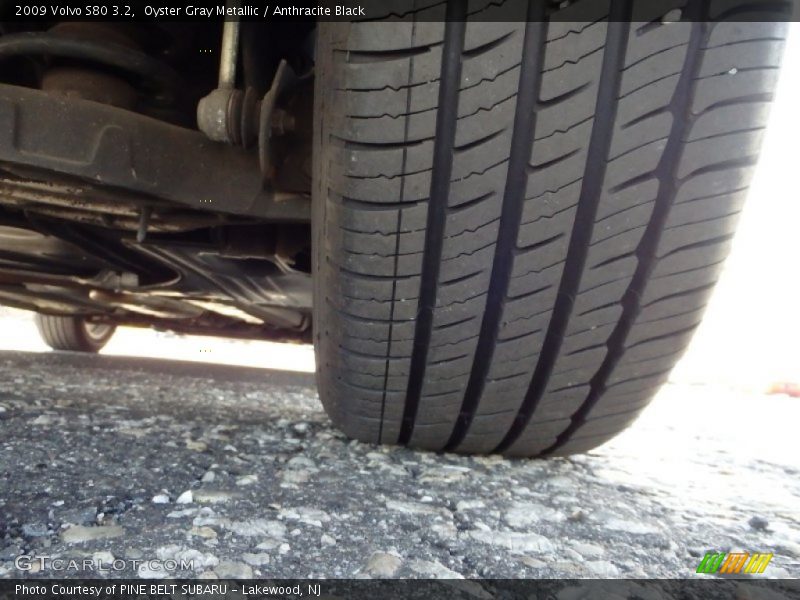 Oyster Gray Metallic / Anthracite Black 2009 Volvo S80 3.2