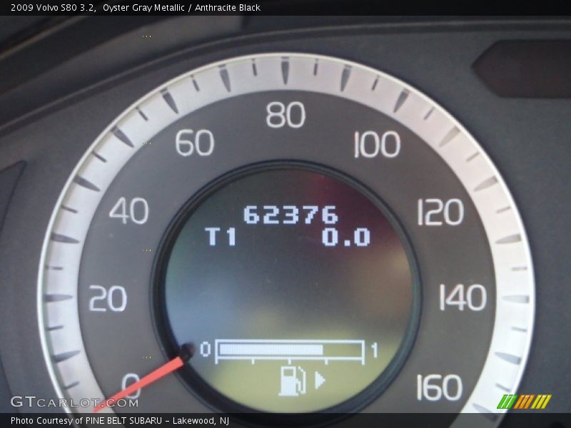 Oyster Gray Metallic / Anthracite Black 2009 Volvo S80 3.2