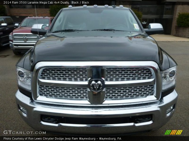 Black / Black 2014 Ram 3500 Laramie Mega Cab 4x4 Dually