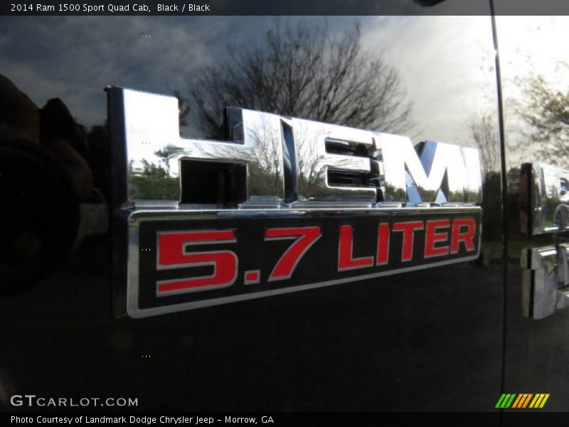 Black / Black 2014 Ram 1500 Sport Quad Cab