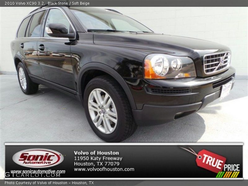 Black Stone / Soft Beige 2010 Volvo XC90 3.2