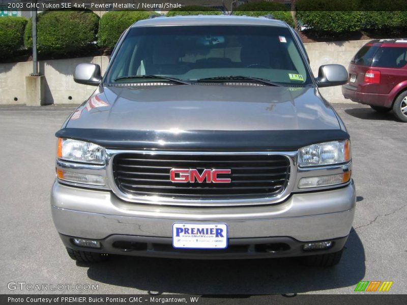 Pewter Metallic / Neutral/Shale 2003 GMC Yukon SLE 4x4