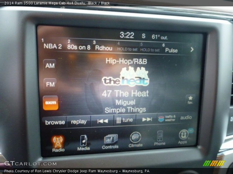 Black / Black 2014 Ram 3500 Laramie Mega Cab 4x4 Dually