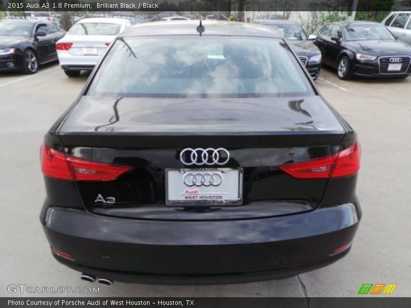 Brilliant Black / Black 2015 Audi A3 1.8 Premium