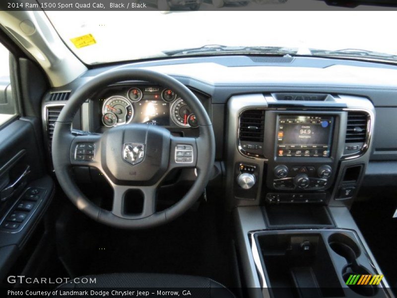 Black / Black 2014 Ram 1500 Sport Quad Cab