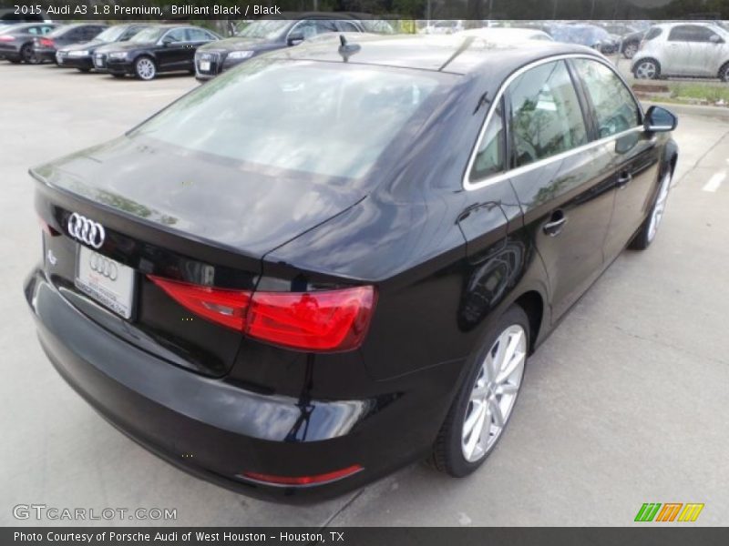 Brilliant Black / Black 2015 Audi A3 1.8 Premium