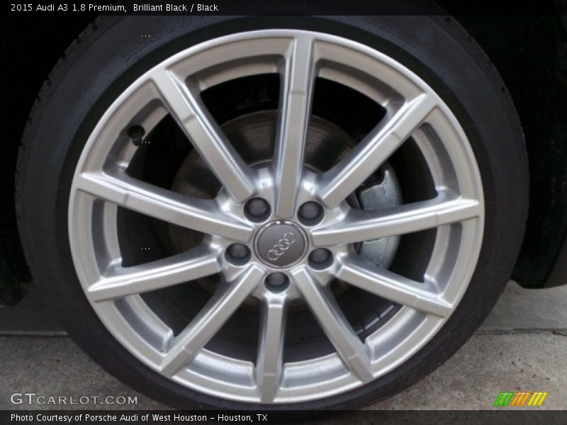 Brilliant Black / Black 2015 Audi A3 1.8 Premium