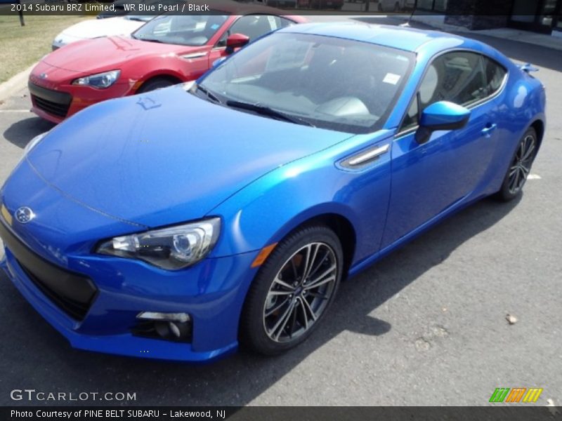 WR Blue Pearl / Black 2014 Subaru BRZ Limited