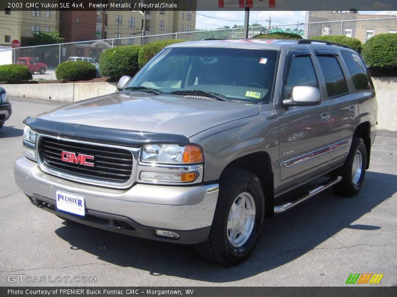 Pewter Metallic / Neutral/Shale 2003 GMC Yukon SLE 4x4