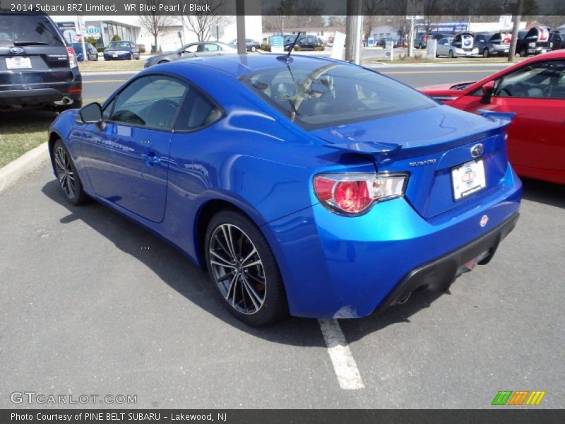 WR Blue Pearl / Black 2014 Subaru BRZ Limited